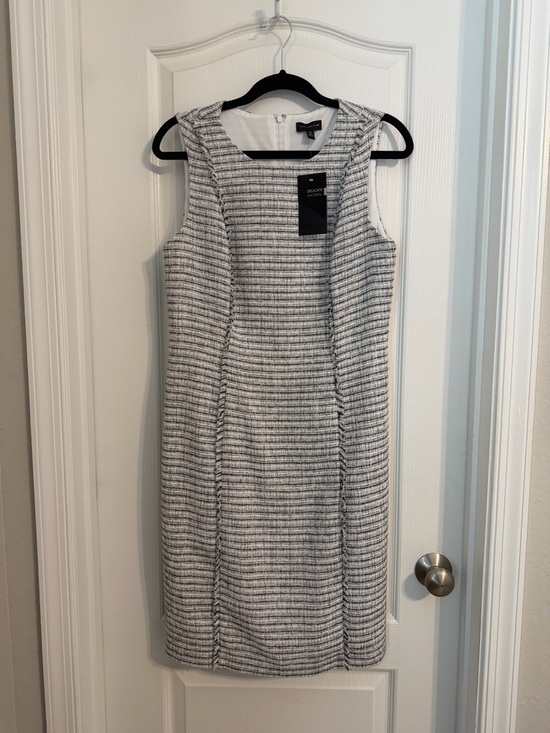 The Limited Dresses & Skirts - The Limited Grey & White Tweed Dress NWT